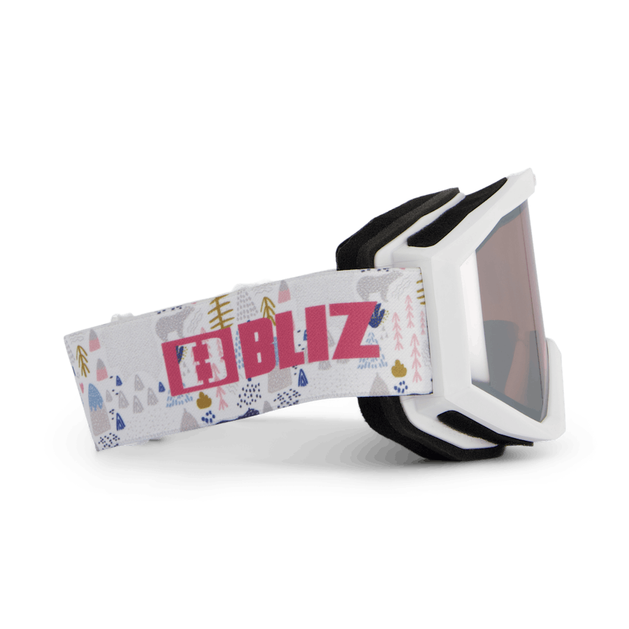 Liner Jr White W Pink Logo