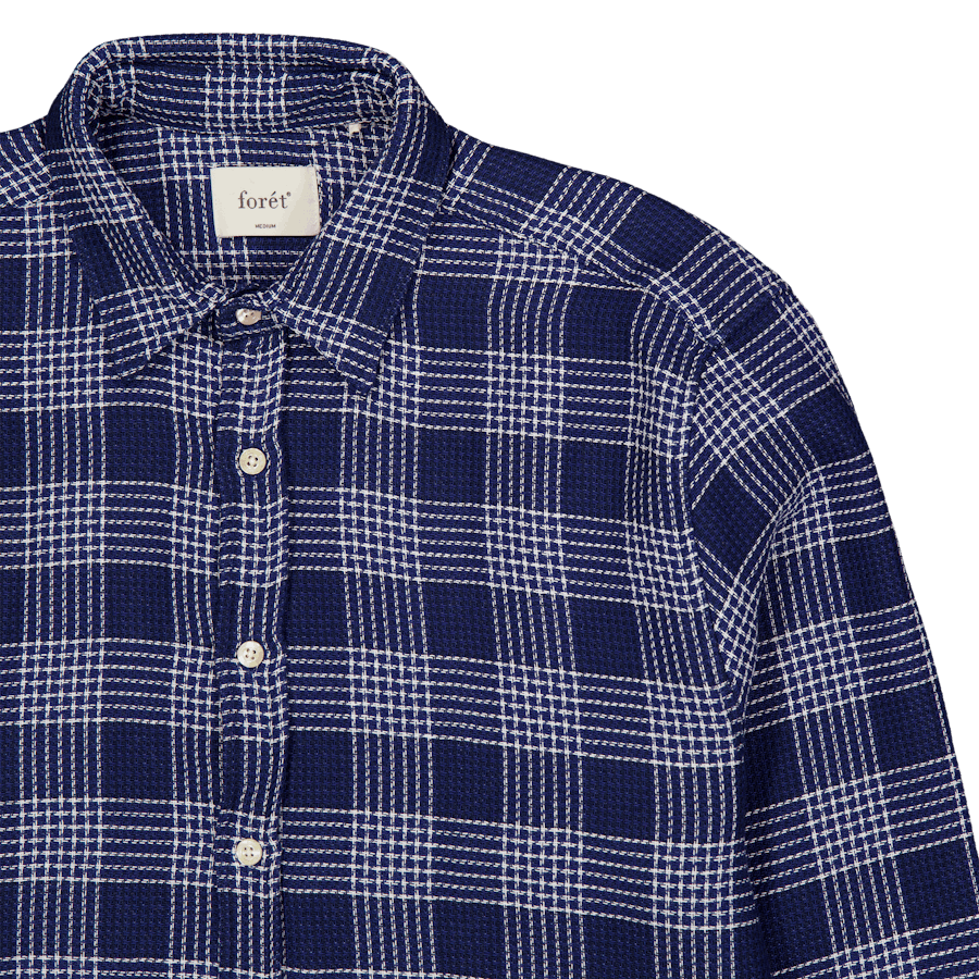 Arctic Check Shirt Navy