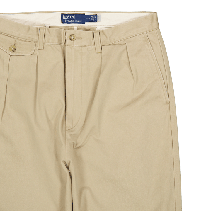 Whitman Relaxed Fit Pleated Chino Pant Rl Khaki