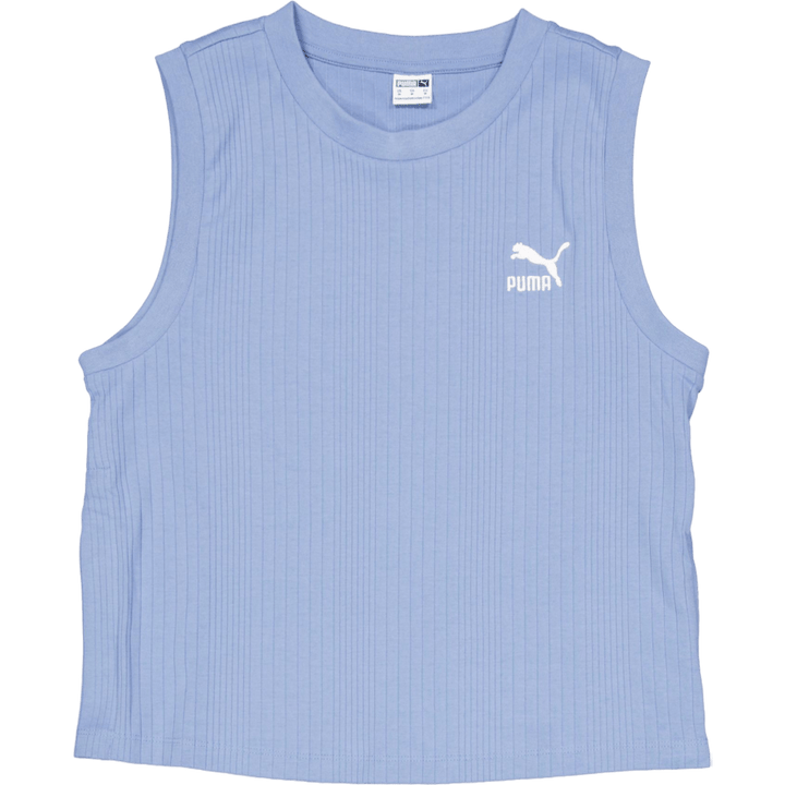 Classics Ribbed Relaxed Tank Blue