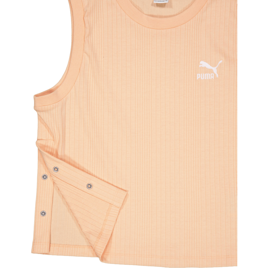 Classics Ribbed Relaxed Tank Orange