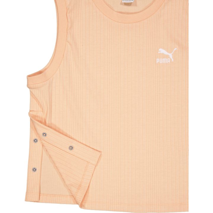 Classics Ribbed Relaxed Tank Orange