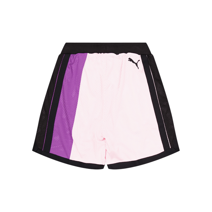 Melo Iridescent Mesh lühike roosa