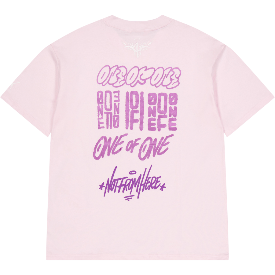 T-shirt Melo Iridescent SS II rose
