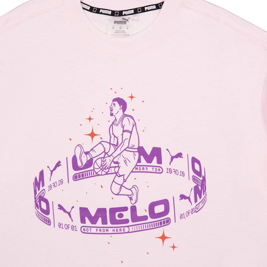 T-shirt Melo Iridescent SS II rose