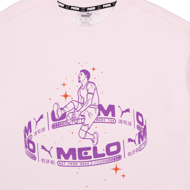 T-shirt Melo Iridescent SS II rose