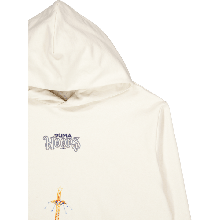 Felpa con cappuccio Showtime Bianco