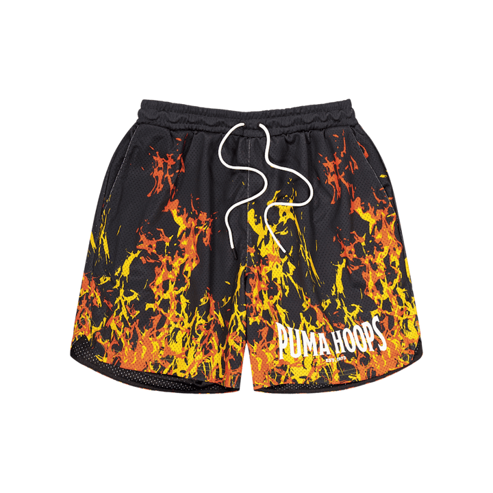 Fiamme dritte corte nero