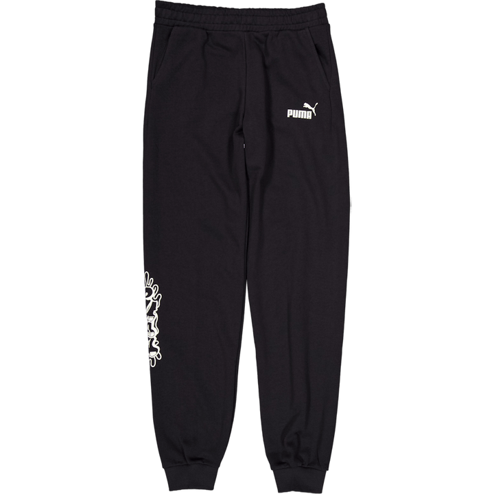 Ess+ Pantaloni metà anni '90 Tr B Nero
