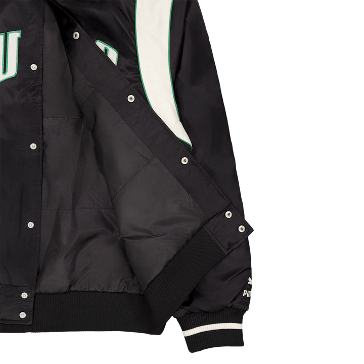 Puma Team Varsity Jacket Black