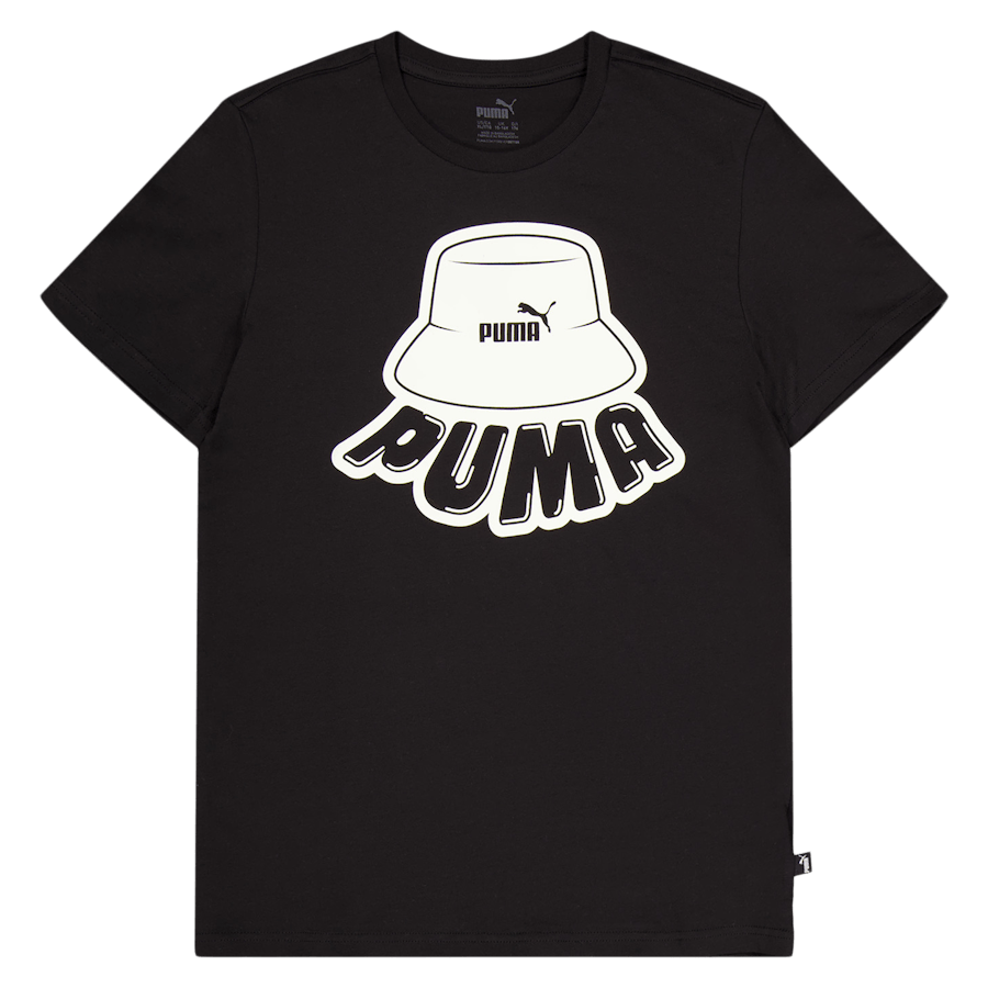 T-shirt graphique Ess+ Mid 90s B Noir