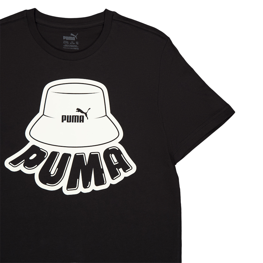 T-shirt graphique Ess+ Mid 90s B Noir