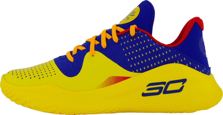 Curry 4 Low Flotro Bleu unisexe
