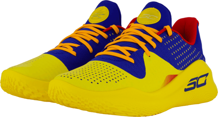 Curry 4 Low Flotro Bleu unisexe