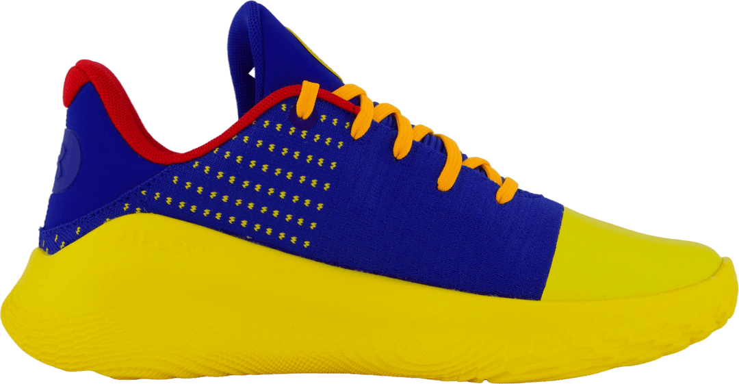 Curry 4 Low Flotro Bleu unisexe