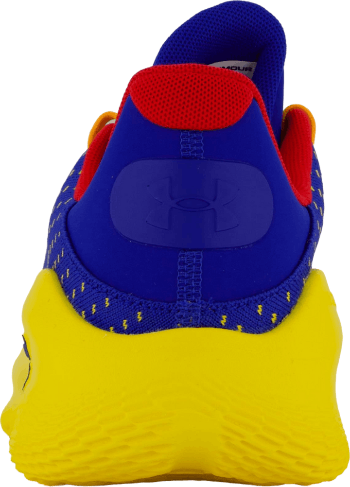 Curry 4 Low Flotro Bleu unisexe