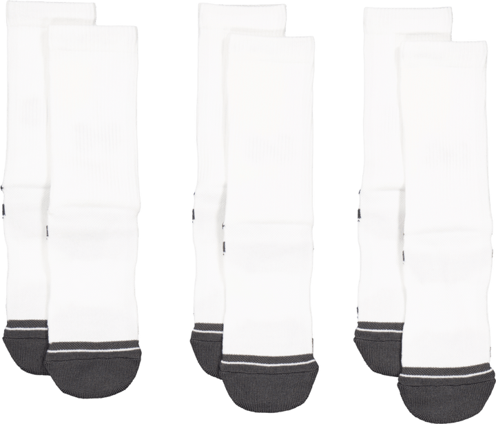 Ua Performance Tech 3pk Crew Blanc