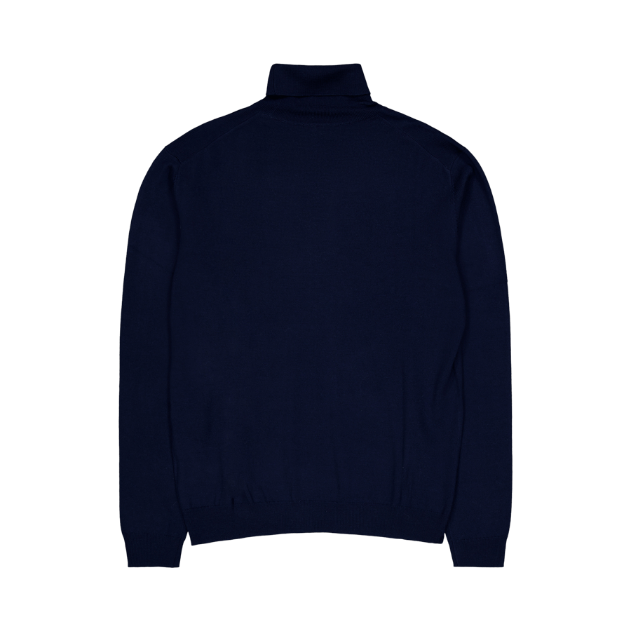 Les Deux son Rollneck Merino Knit Dark