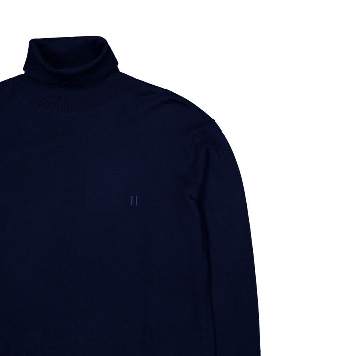 Les Deux son Rollneck Merino Knit Dark