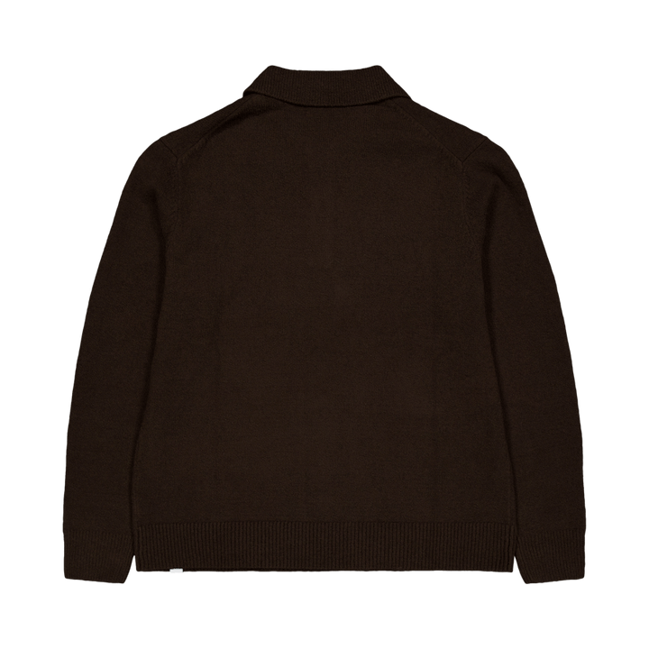 Les Deux Errol Rugby Knit Coffee
