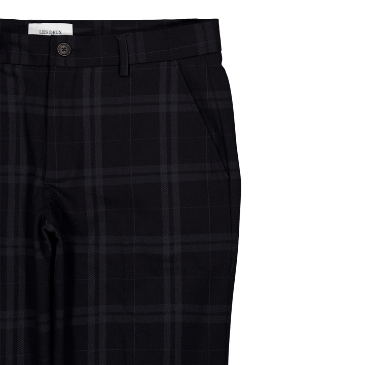 Les Deux Como Reg Check Wool Mélange Su