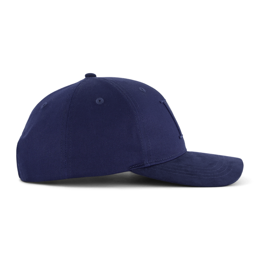Les Deux Baseball Cap Suede Ii Dark