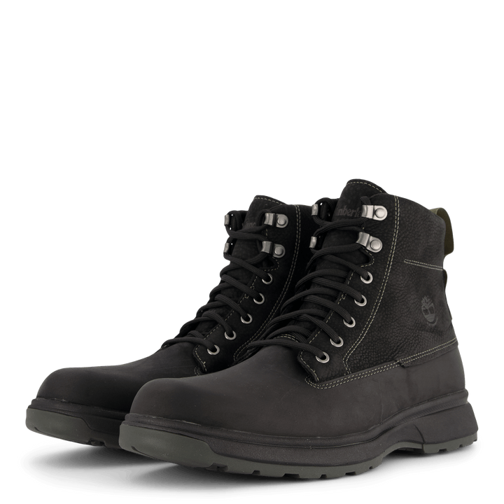 Atwells Ave Mid Lace Up Waterp Jet Nero