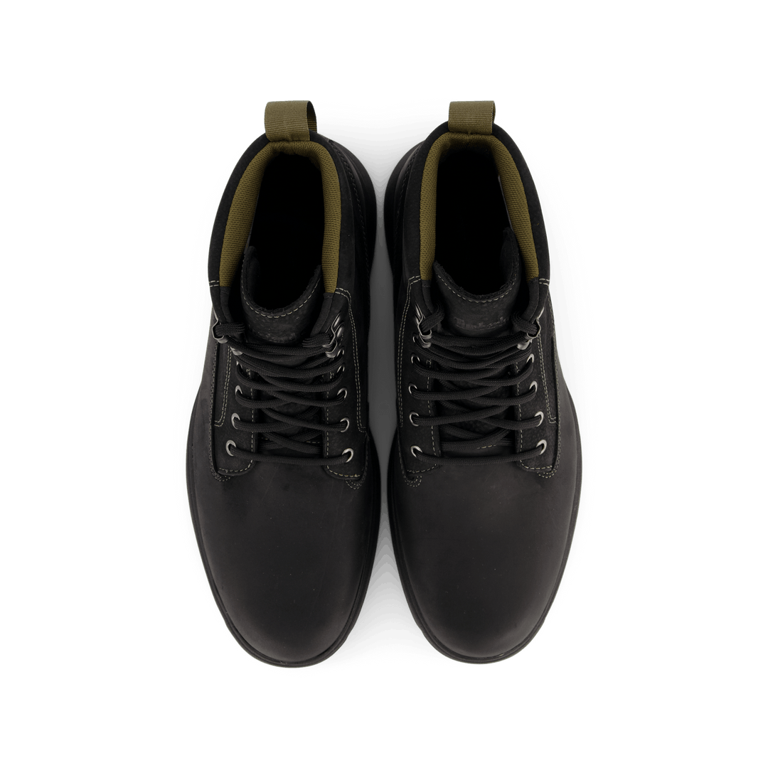 Atwells Ave Mid Lace Up Waterp Jet Nero