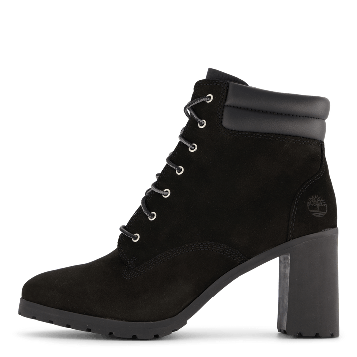 Allington Mid Lace Up Boot Jet Jet Black
