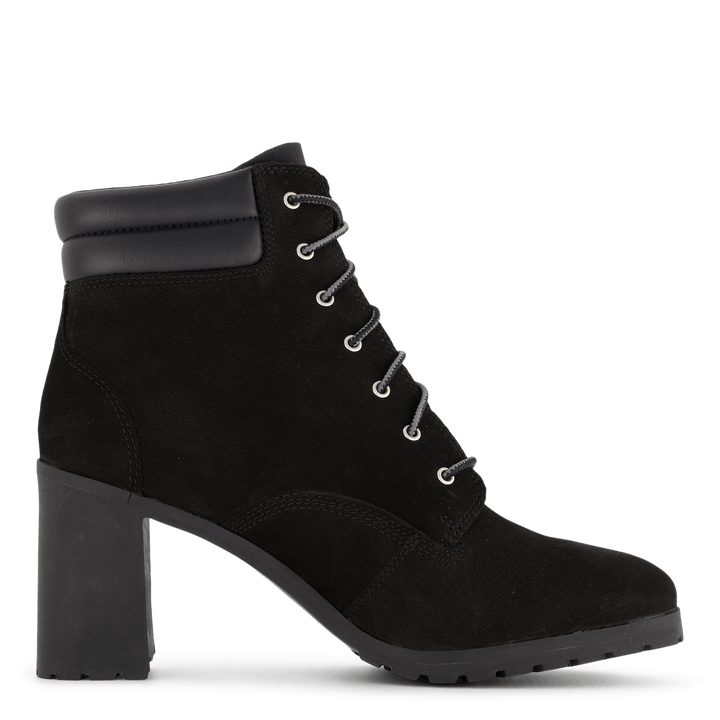 Allington Mid Lace Up Boot Jet Jet Black