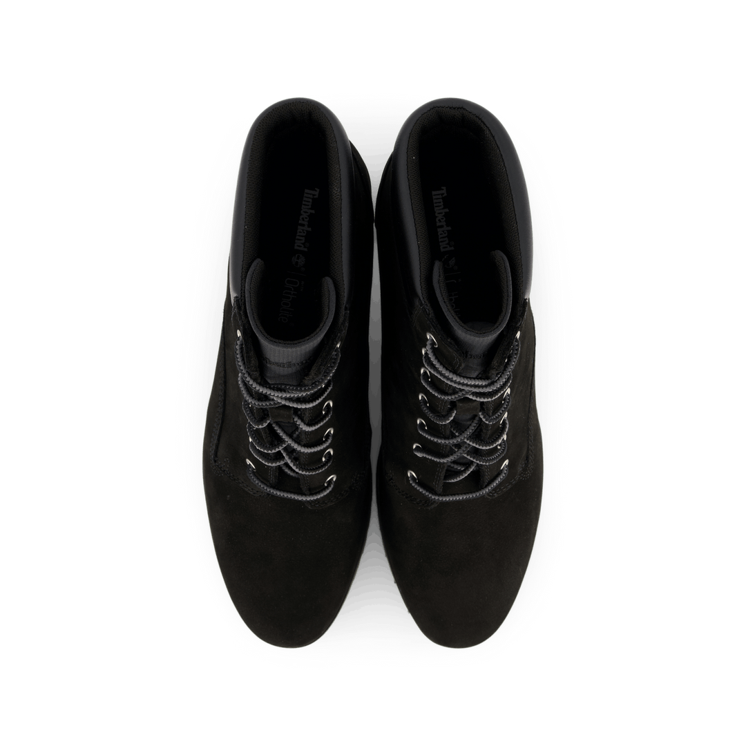 Allington Mid Lace Up Boot Jet Jet Black