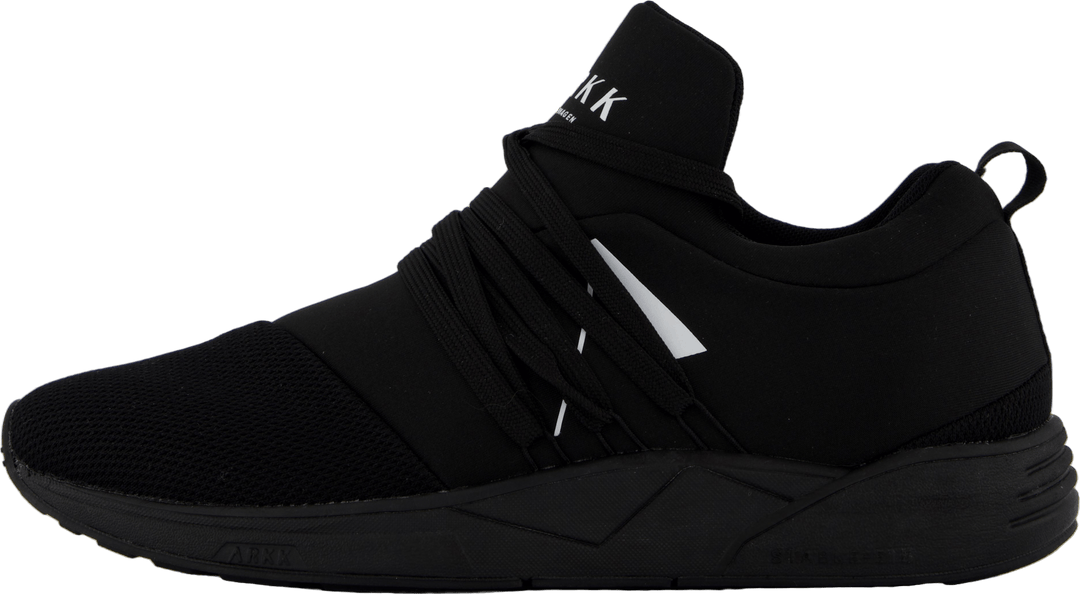 Raven Mesh PET S-E15 All Black White - Men