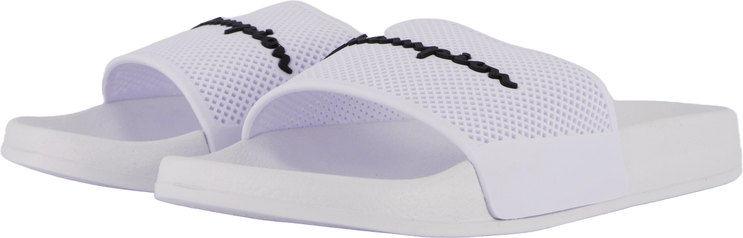 Daytona Slide White