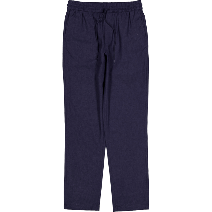 Pantaloni Patrick in lino scuro