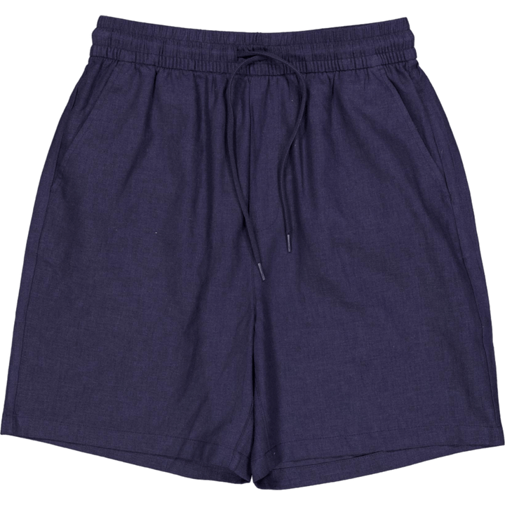 Otto Linen Shorts Mörk