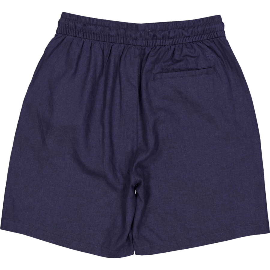 Otto Linen Shorts Mörk