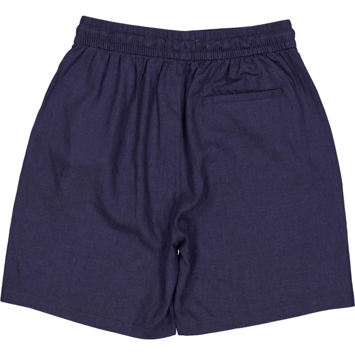 Otto Linen Shorts Mörk