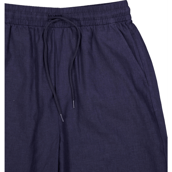 Otto Linen Shorts Mörk