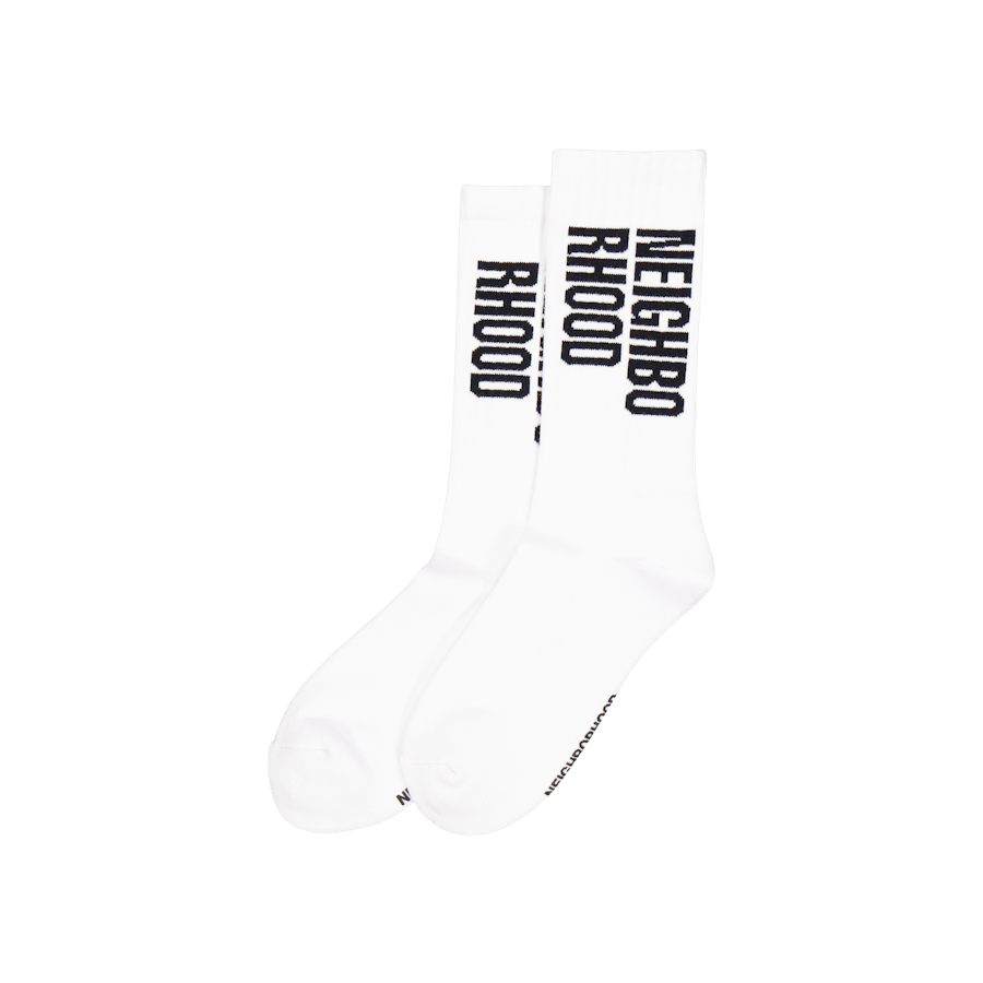 Id Logo Socks White