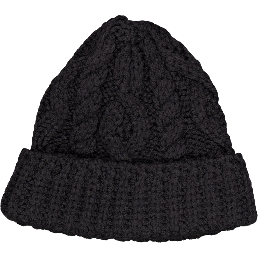 Kabelgebreide muts Navy