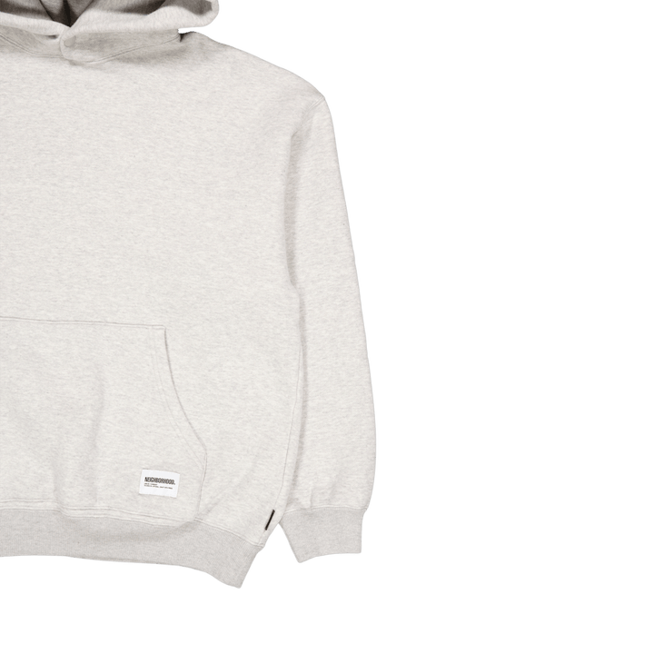 Plain Sweatparka Ls Gray