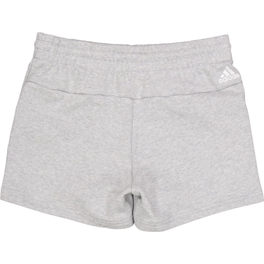 Short Essentials Linear French Terry gris moyen chiné / blanc