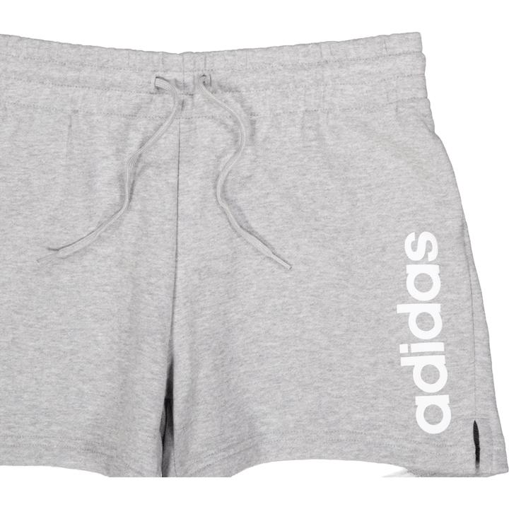 Short Essentials Linear French Terry gris moyen chiné / blanc