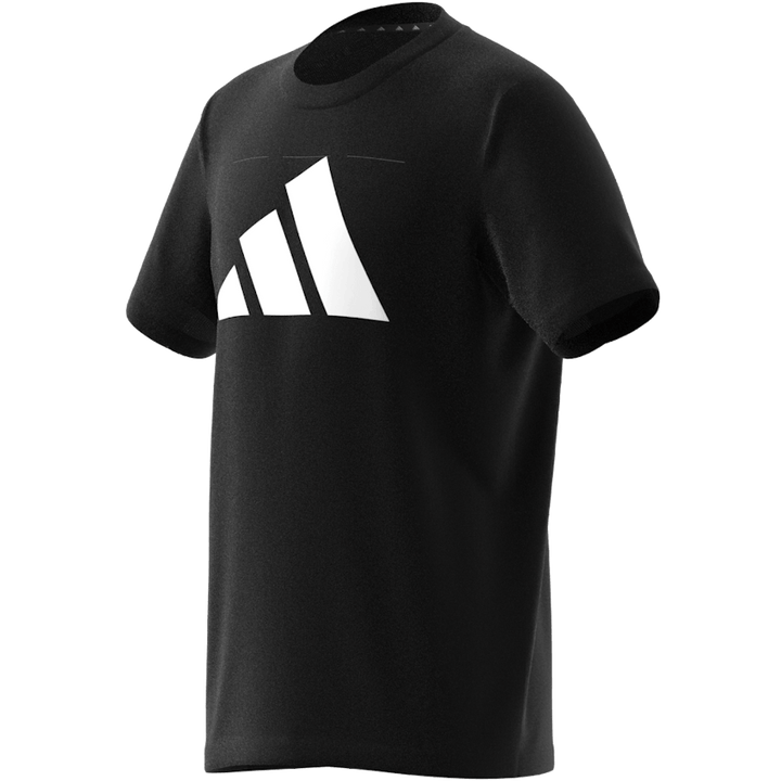 "Train Essentials" marškinėliai su logotipu AEROREADY Regular-Fit Black / White
