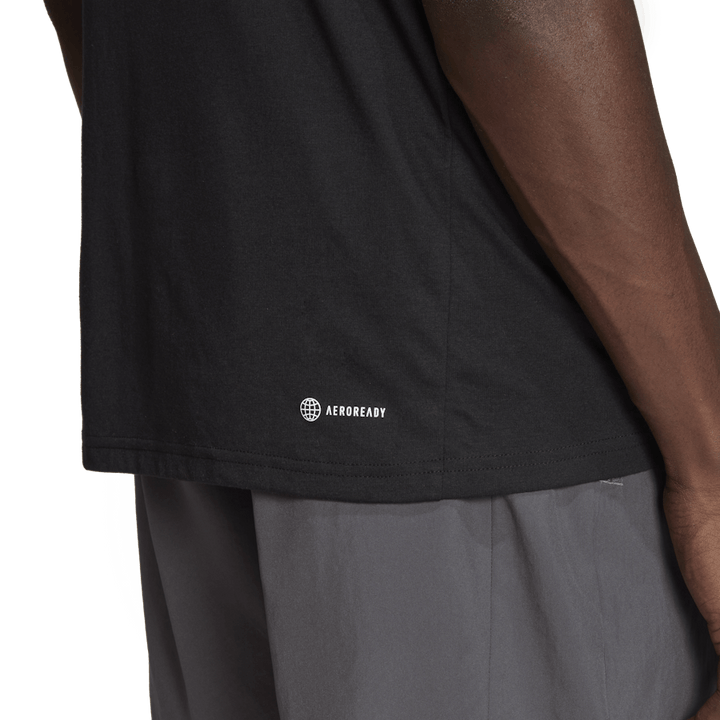T-shirt d'entraînement Train Essentials Feelready noir/blanc
