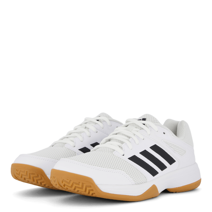 Speedcourt Indoor Shoes Kids Cloud White / Core Black / Gum