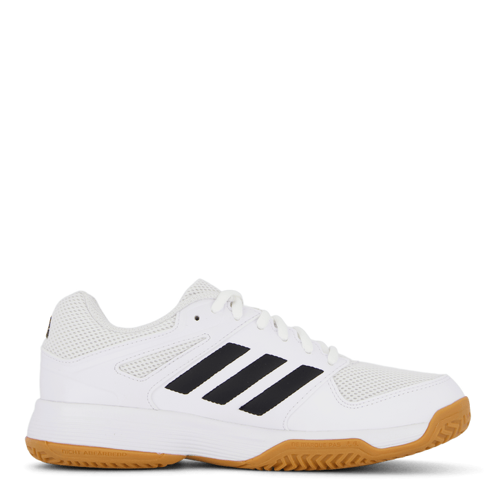 Speedcourt Indoor Shoes Kids Cloud White / Core Black / Gum