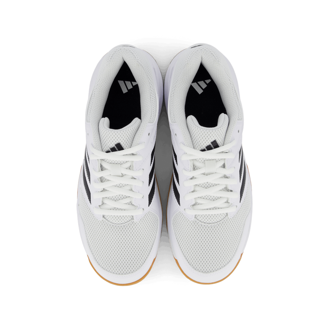 Speedcourt Indoor Shoes Kids Cloud White / Core Black / Gum