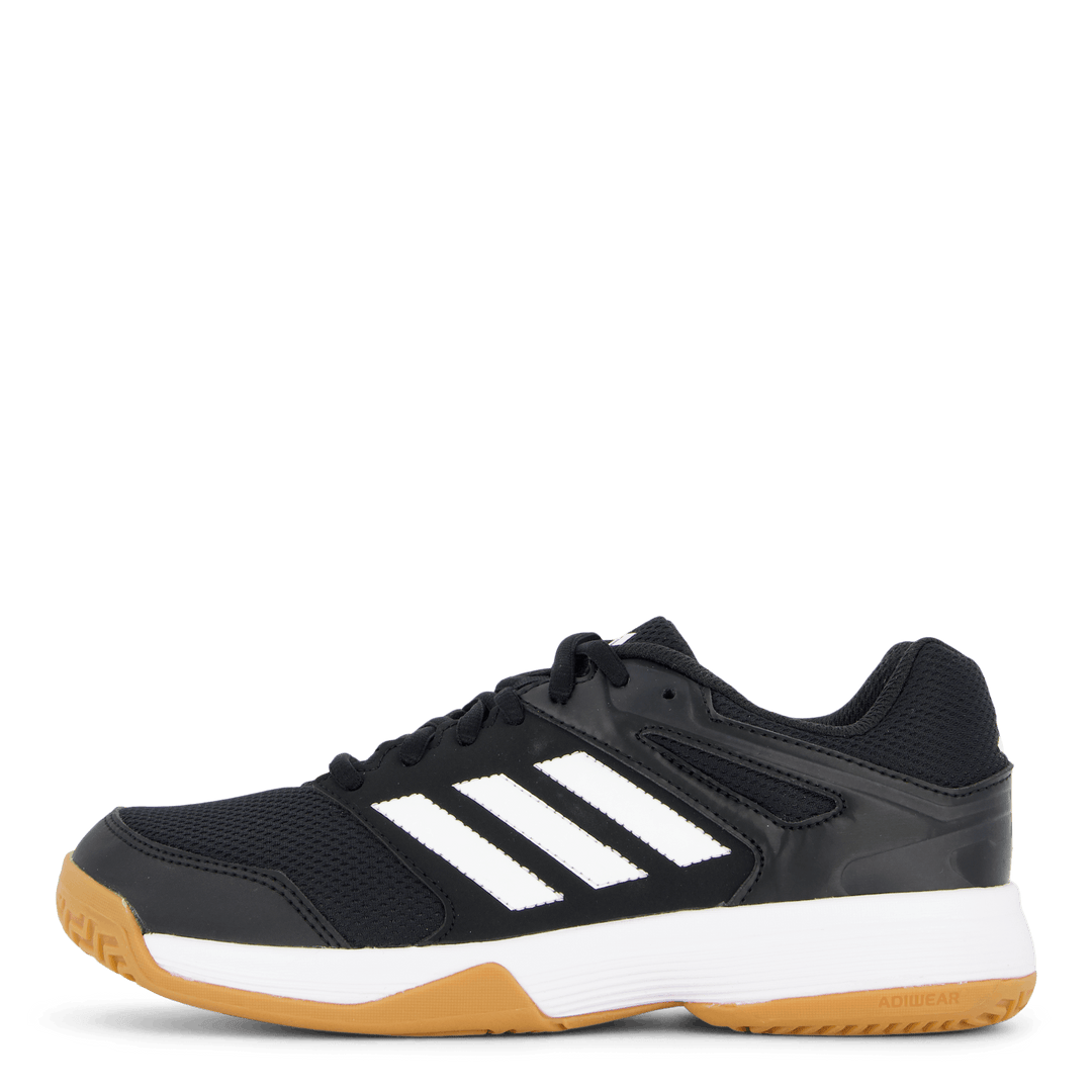 Speedcourt Indoor Shoes Kids Core Black / Cloud White / Gum