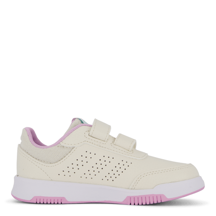 Tensaur Hook and Loop Shoes Chalk White / Semi Flash Aqua / Bliss Lilac